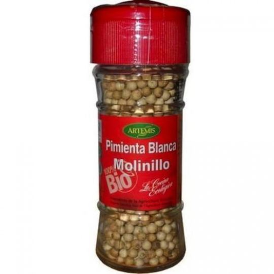 Especias "Pimienta Blanca Molinillo" Bio 45g