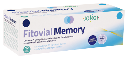 Memory fitovial activa la mente 12 Viales