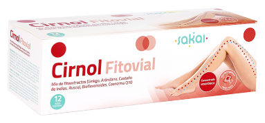 Cirnol Fitovial bienestar para las piernas 12 Viales