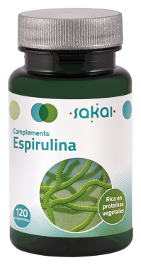 Espirulina superalimento saciante 120 comprimidos