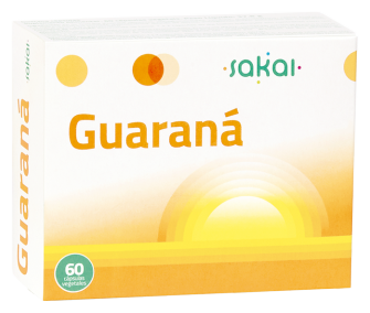 Guaraná cápsulas energía instantánea 60 cápsulas