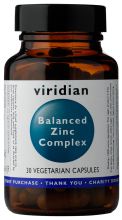 Complejo de Zinc equilibrado 30 Cápsulas Vegetales