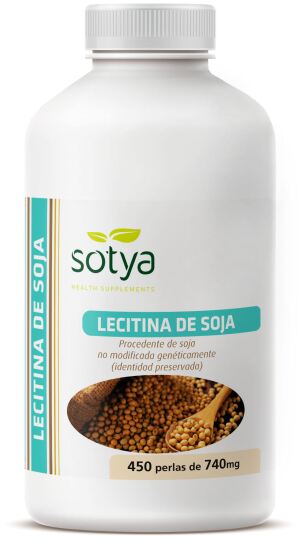 Lecitina de Soja 500 mg Perlas