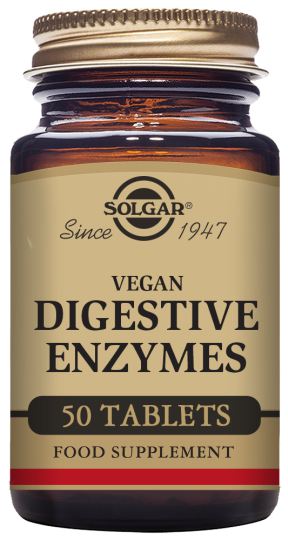 Vegan Enzimas Digestivas 250 Comprimidos masticables