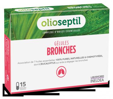 Olioseptil Bronquios 15 Cápsulas