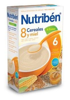 8 Cereales y Miel 4 Frutas 600 gr