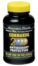 Antioxidante Commando 2000 60 Tabletas