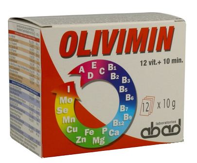 Olivimin Vit+Mine 12 Sobres