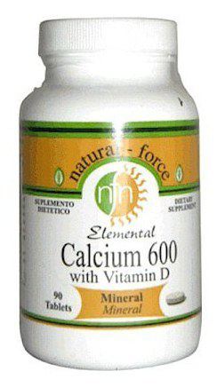 Calcio 600 mg + Vitamina D 90 Comprimidos