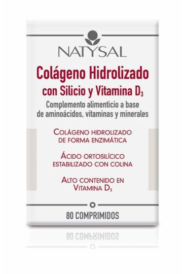 Colageno Con Silicio Y Vitamina d3 60 Comprimidos