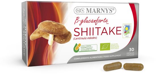 Shitake Bio 30 Cápsulas Vegetales x 400 gr