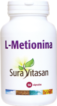 L-Metionina 500 mg 50 Cápsulas