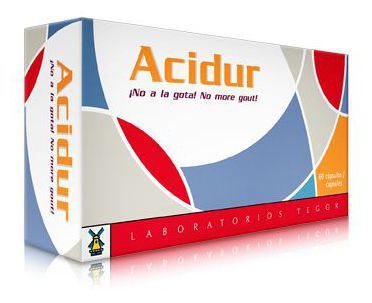 Acidur 60 capsulas