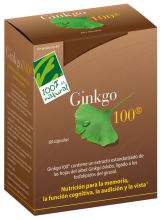 Ginkgo 100 con 60 Cápsulas