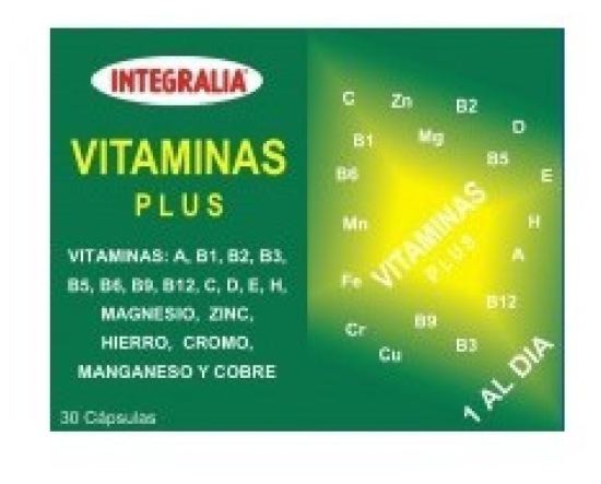 Vitaminas Plus 30 Cápsulas