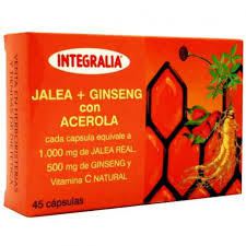 Jalea Real + Ginseng con acerola 45 Cápsulas