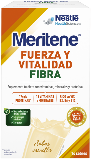 Meritene Fibra Vainilla 14x35 gr