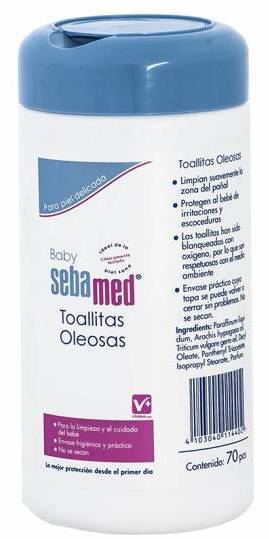 Toallitas Oleosas 70 uds