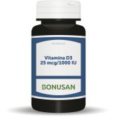 Vitamina D3 25 MCG 90 Cápsulas