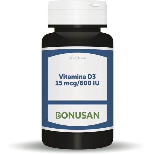 Vitamina D3 15 MCG 90 Cápsulas