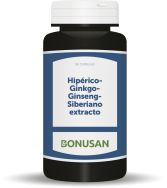 Hyperico-Ginkgo-Ginseng Siberiano Extracto 90 Capsulas