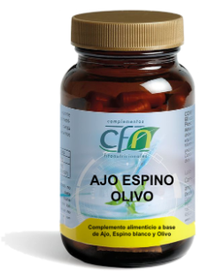 Ajo+Espino Blanco+Olivo 90 Cápsulas