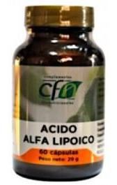 Acido Alpha Lipoico 60 cápsulas