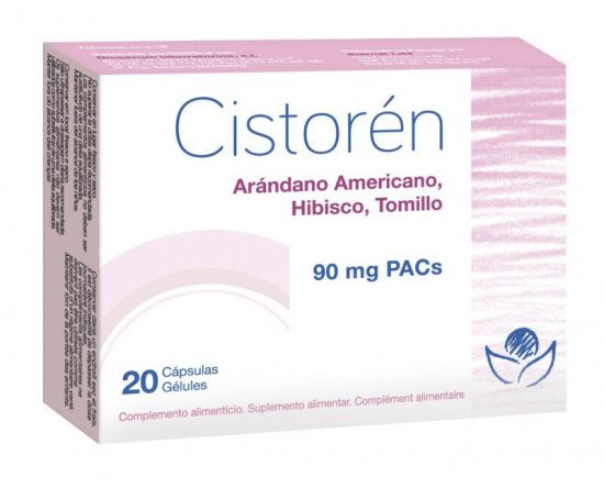 Cistoren 20 capsulas