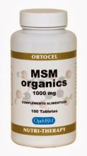 Msm Organics 1000 mg 100 Comprimidos