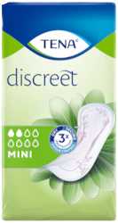 Almohadilla de incontinencia Discreet Mini 3 20 uds