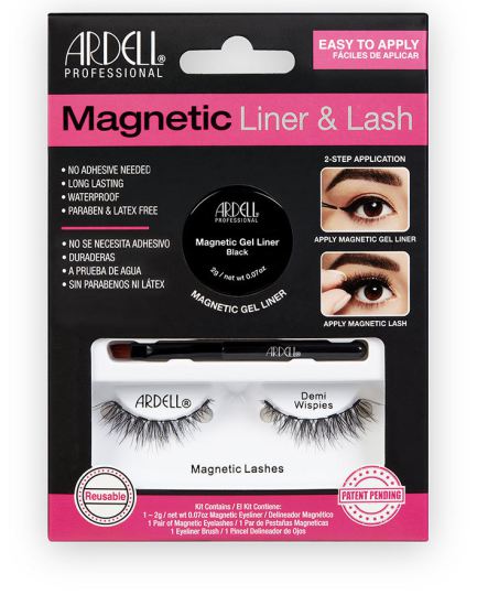 Magnetic Liner & lash Demi wispies Delineador + 2 Pestañas