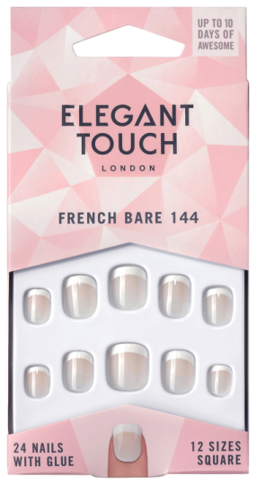 French Bare 144 Uñas Postizas 24 uds