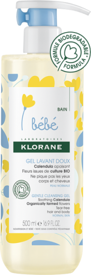 Bebé Gel limpiador Suave Soothing Calendula 500 ml