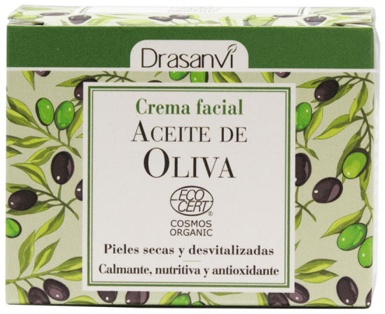 Crema Facial Aceite Oliva 50 ml