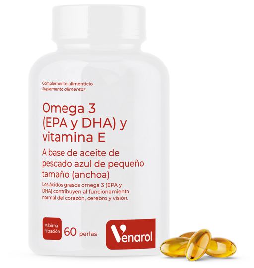 Omega 3 con Vitamina E 60 Perlas