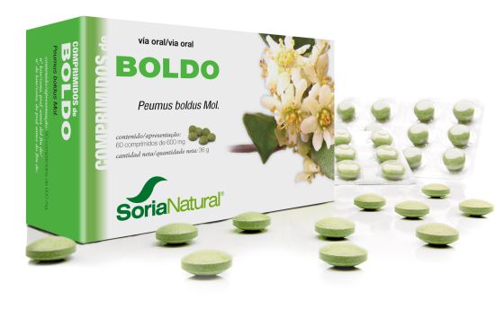 Boldo 60 Comprimidos 600 mg