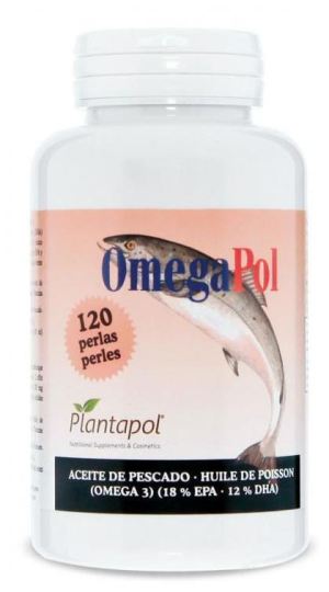 Omegapol Aceite de Salmon 500 mg. 120 Capsulas