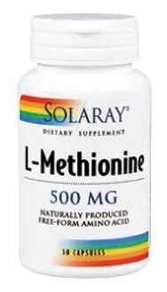 L-Methionine 500 mg 30 Cápsulas