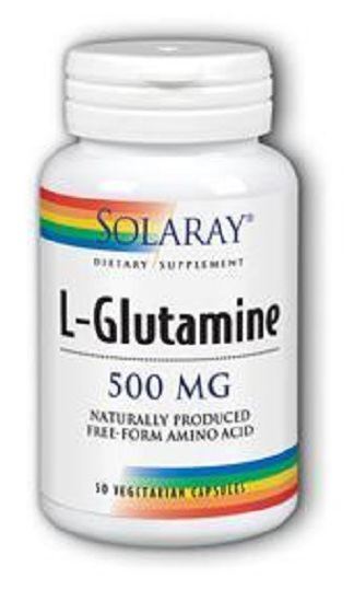 L-Glutamine 500 mg 50 Cápsulas