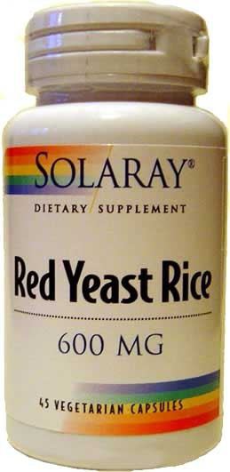 Red Yeast Rice (Levadura Roja De Arroz) 45 Cápsulas