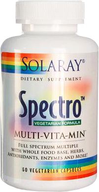 Spectro Multi-Vita-Min Fórmula Vegetariana 60 Cápsulas