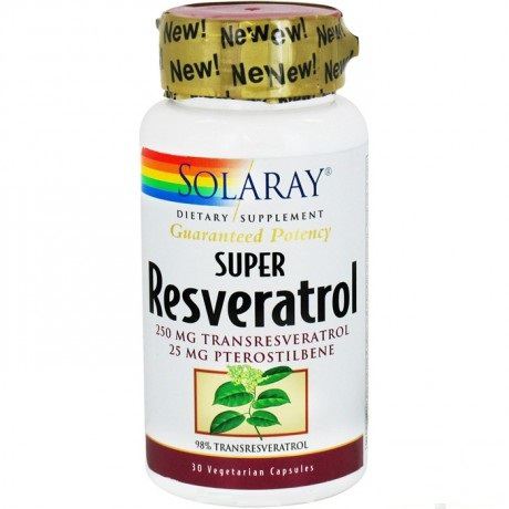 Super Resveratrol 250 mg 30 Cápsulas