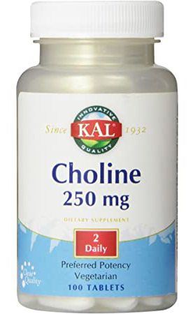 Choline 250 mg 100 Comprimidos