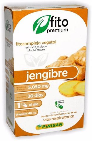 Fitopremium Jengibre 30 Capsulas