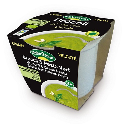 Crema de Brocoli Al Pesto Verde Bio 310 ml