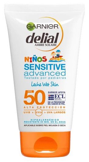 Leche Protectora Sensitive Advanced de Viaje niños 50 fsp 50 ml