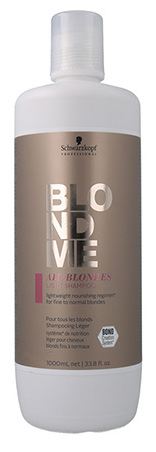 Champú Ligero Blondme Keratin Restore all blondes 1000 ml