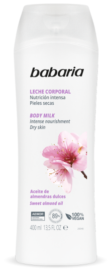 Body Milk Nutrición Intensa Almendras 400 ml