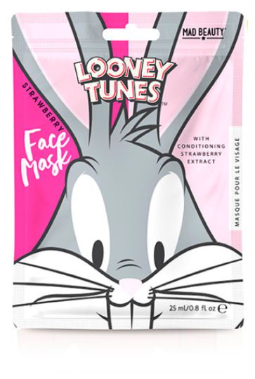 Looney Tunes Mascarilla Facial Bugs bunny 12 uds