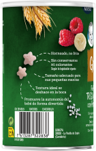 Puff Snack Organic de Cereales y Frambuesa 35 gr